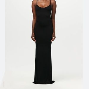 Naked Wardrobe Black Meant Tu-be Maxi Dress Size XL